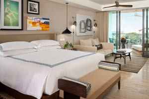 One King Balcony Room at Thompson Suites at Thompson Playa del Carmen